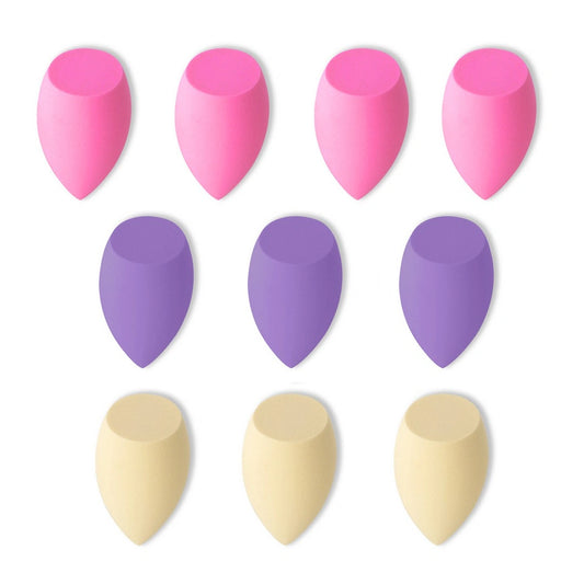 ECARLA RINKINYS GB12 Makiažo kempinės PASTEL - 10 vnt.