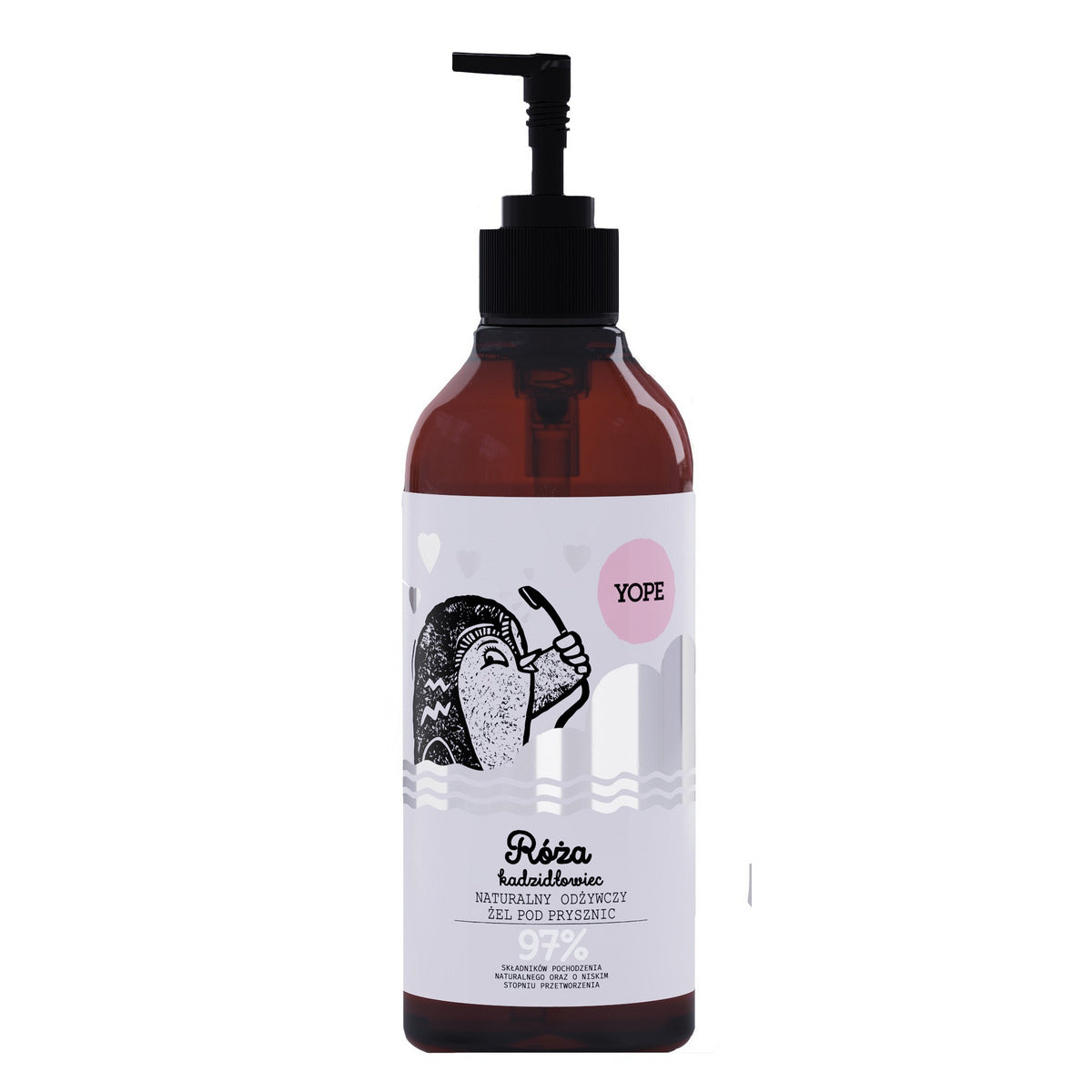 YOPE Dušo gelis ROŽĖ IR KADIDLOVECAS 400ml