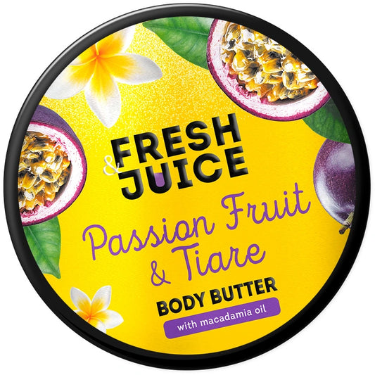 FRESH JUICE Kūno sviestas Marakuja ir Tiare 200 ml