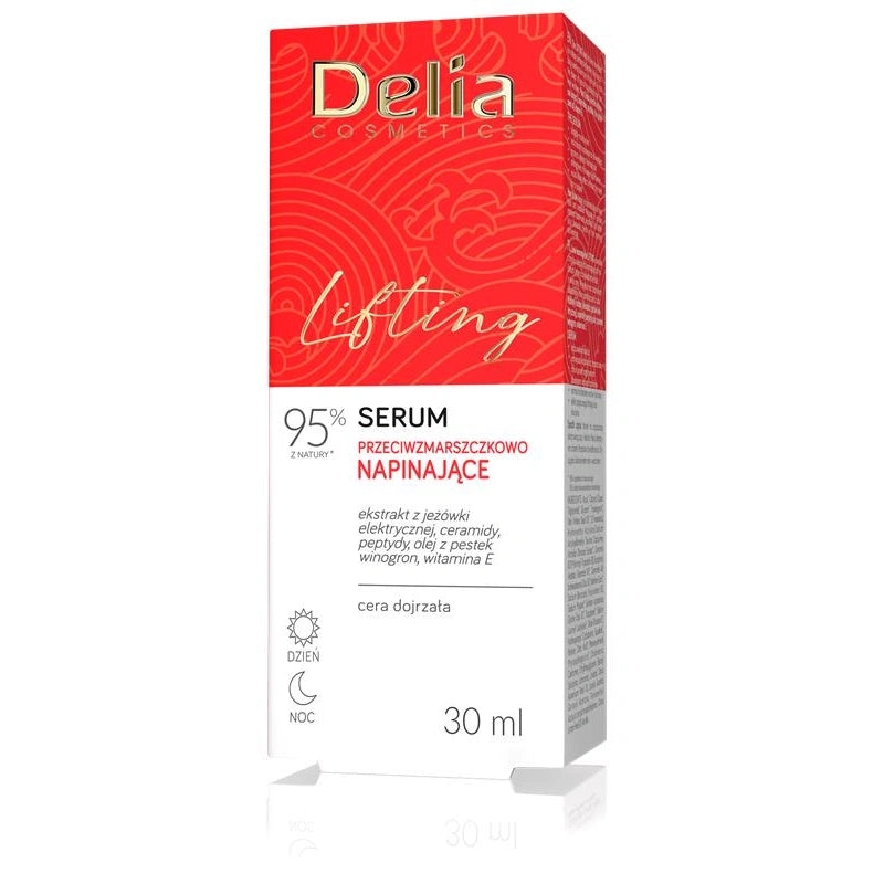 DELIA Lifting Priešraukšlinis ir stangrinantis serumas dienai ir naktiai 30 ml