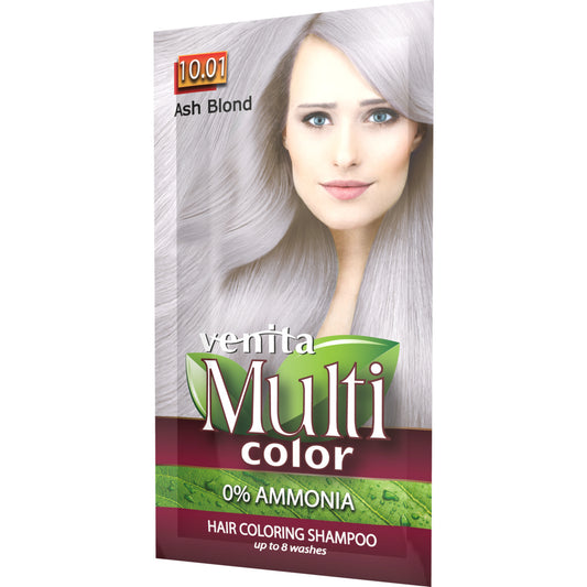 VENITA Multicolor Dažomasis šampūnas 10.01 Pelenų šviesus 40 g