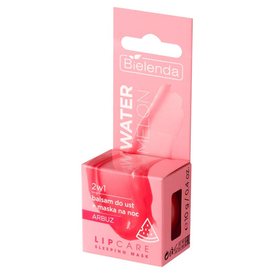 BIELENDA LIP CARE Balzamas lūpoms + naktinė kaukė 2in1 Watermelon 10g