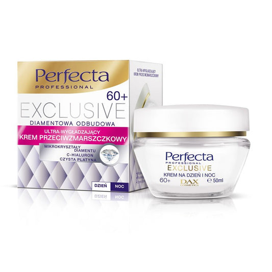 PERFECTA Exclusive 60+ Kremas prieš raukšles - Ultra lyginantis dienai ir naktiai 50 ml