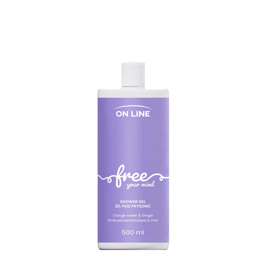 ON LINE Emocje Dušo gelis Free - imbieras ir apelsinų vanduo 500 ml