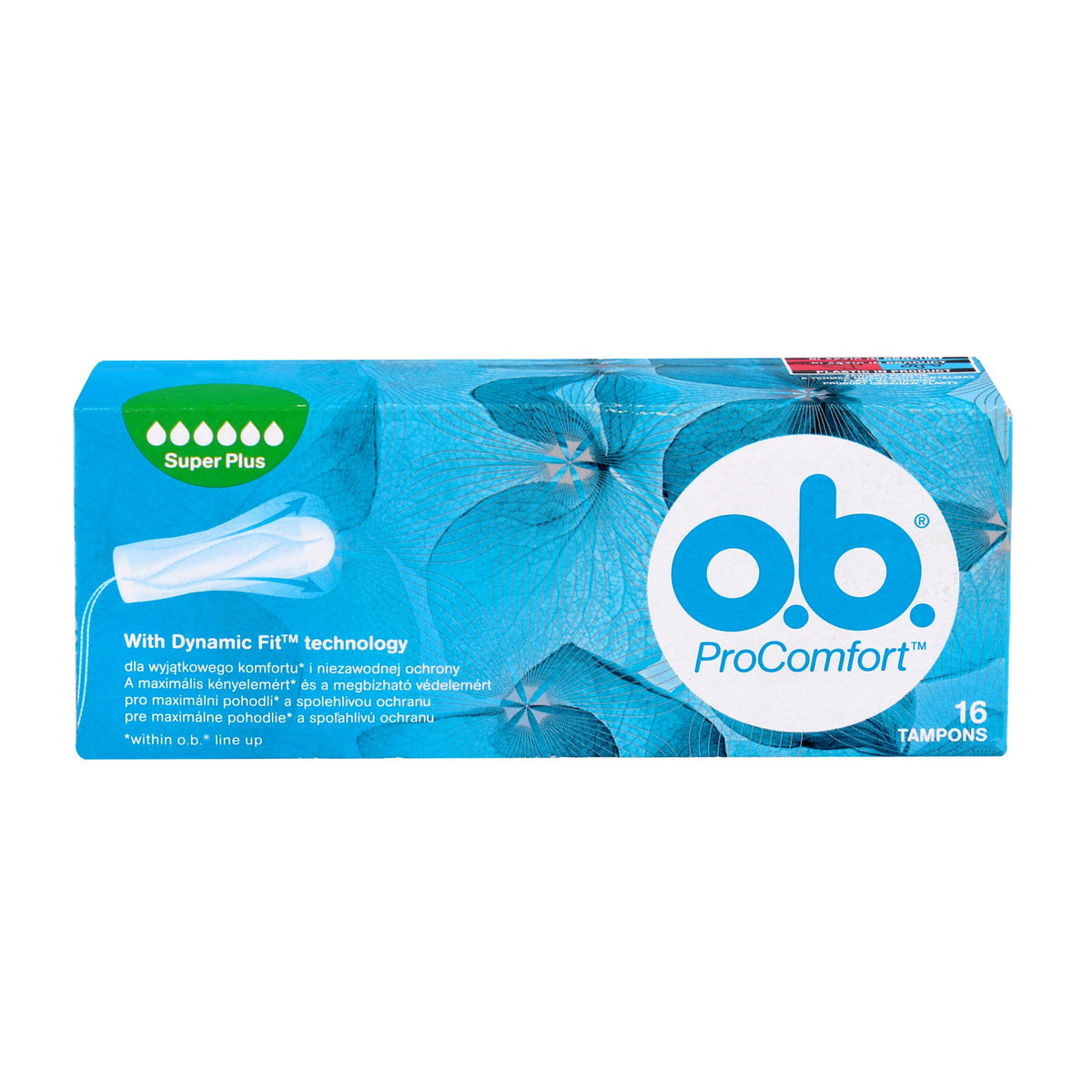 O.B.ProComfort Ultimate Super Plus komfortiniai tamponai 1op.-16vnt