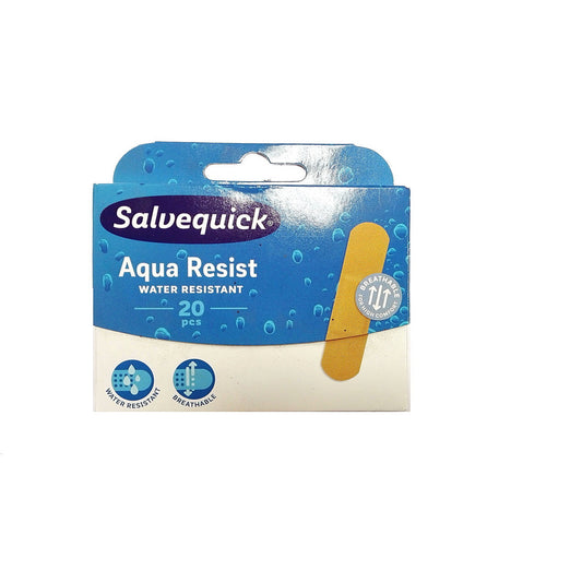 Salvequick Aqua Resist pleistrai, vandeniui atsparūs 1op-20vnt