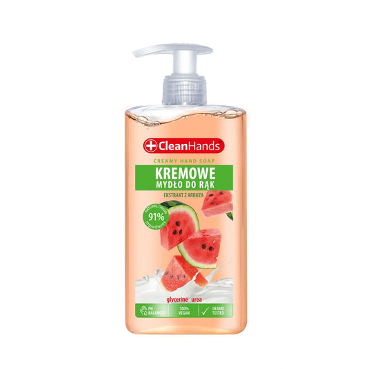 CLEAN HANDS Kreminis skystas muilas arbūzų 300 ml