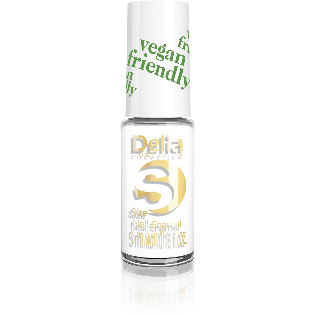 DELIA COSMETICS Vegan Friendly Nagų lakas Size S nr 201 Plan 5ml