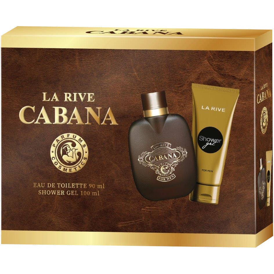 LA RIVE Dovanų rinkinys Cabana For Man (Tualetinis vanduo 90 ml + Dušo gelis 100 ml)
