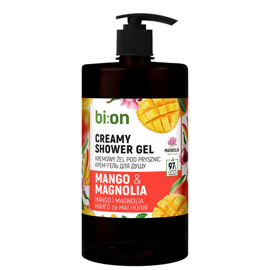 BIO NATURELL Kreminis gelis po dušu Mango ir Magnolia 946 ml