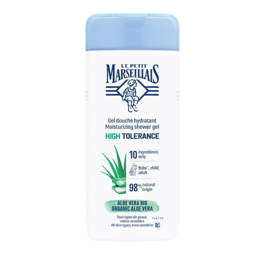 Le Petit Marseillais Dušo gelis High Tolerance - Bio Organic Aloe Vera 400ml