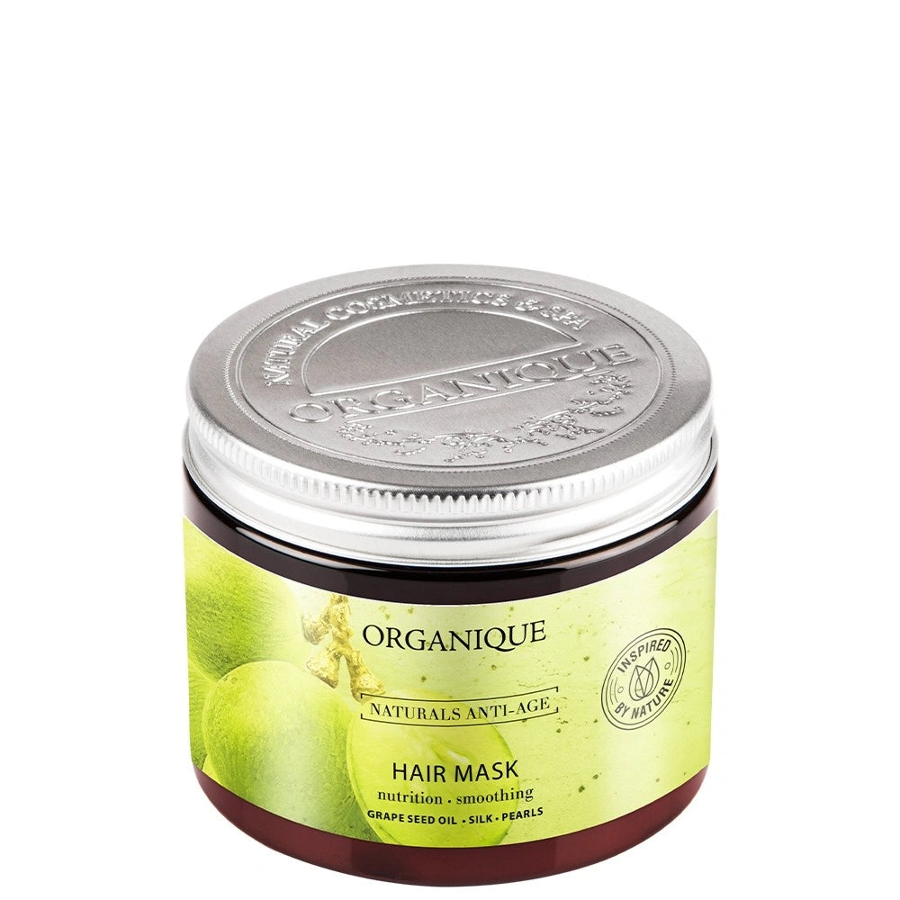 ORGANIQUE Naturals Anti-Age kaukė sausiems ir dažytiems plaukams 200ml