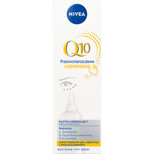 NIVEA Q10 Priešraukšlinis Stangrinantis Kremas paakiams 15 ml