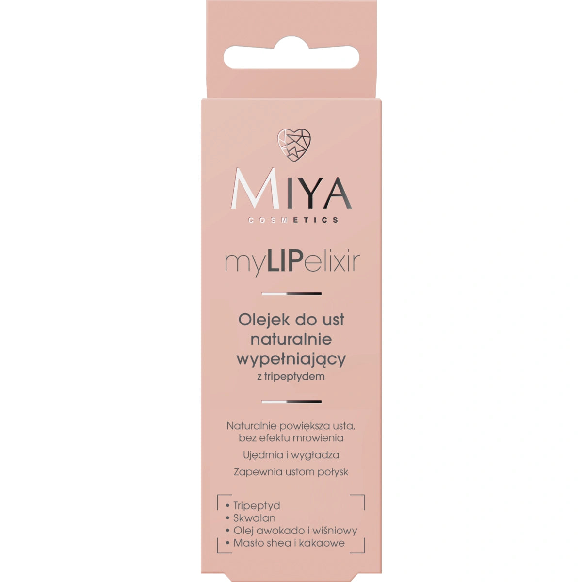MIYA myLIPelixir Natūraliai putlinantis lūpų aliejus clear 10 g