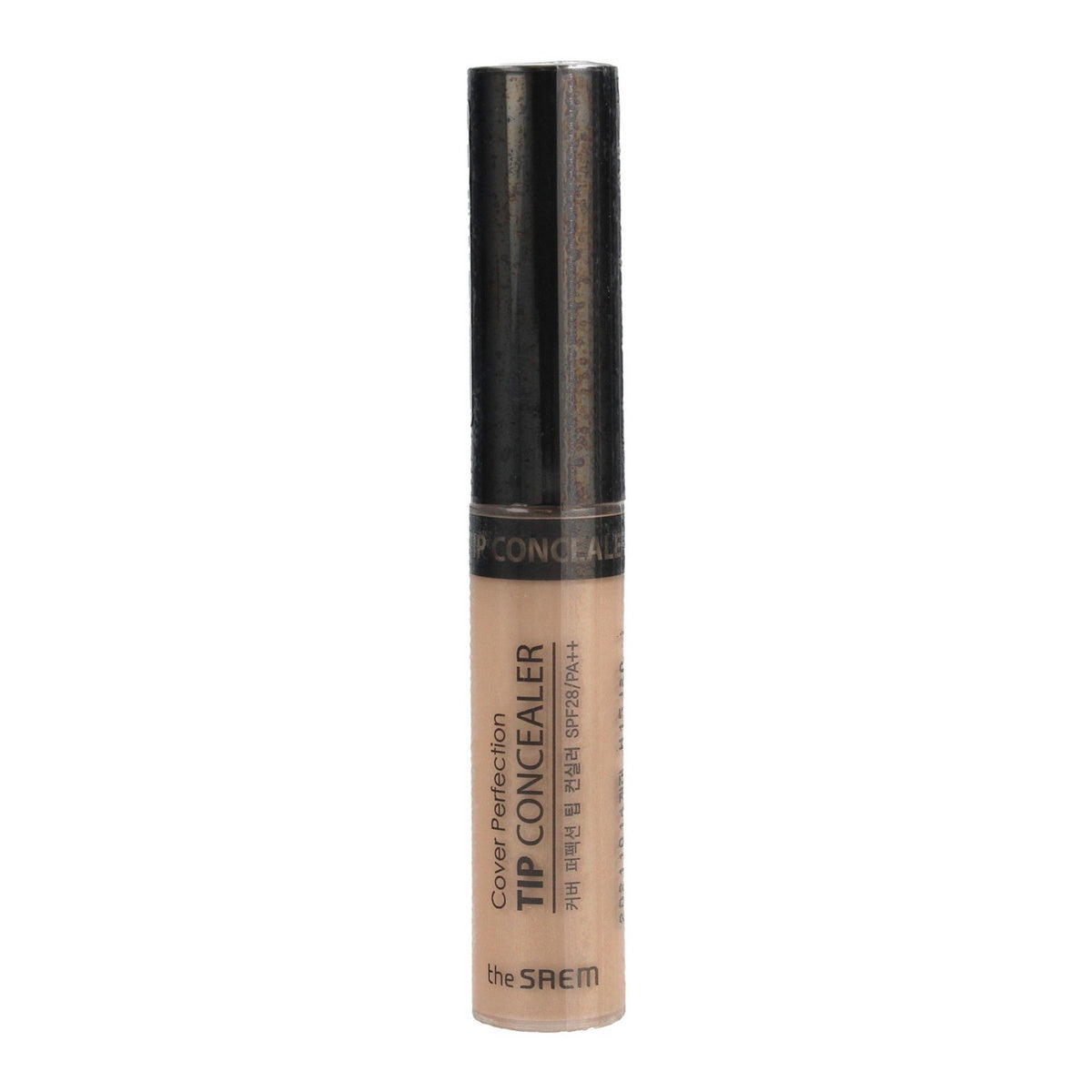 THE SAEM Cover Perfection Tip Concealer Korektor do twarzy 01 Clear Beige