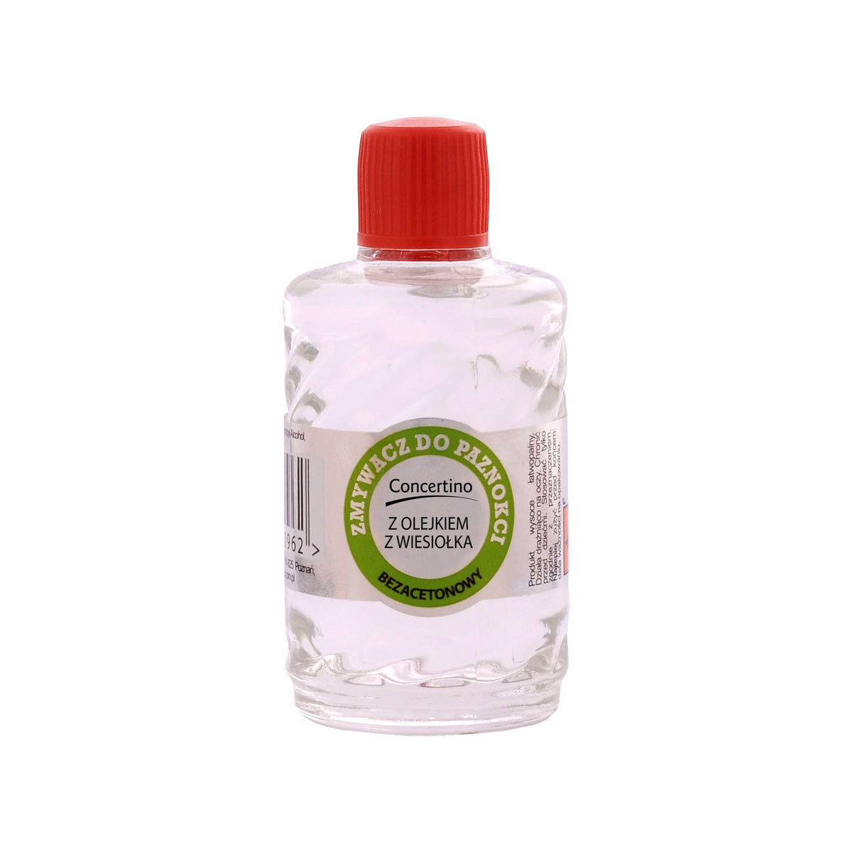 Concertino Nagų valiklis su vakaro primula aliejumi - be acetono 50ml