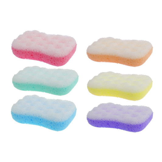 DONEGAL Kempinė voniai ir masažui - šveitiklis (6019) 1 vnt. - mišrios spalvos