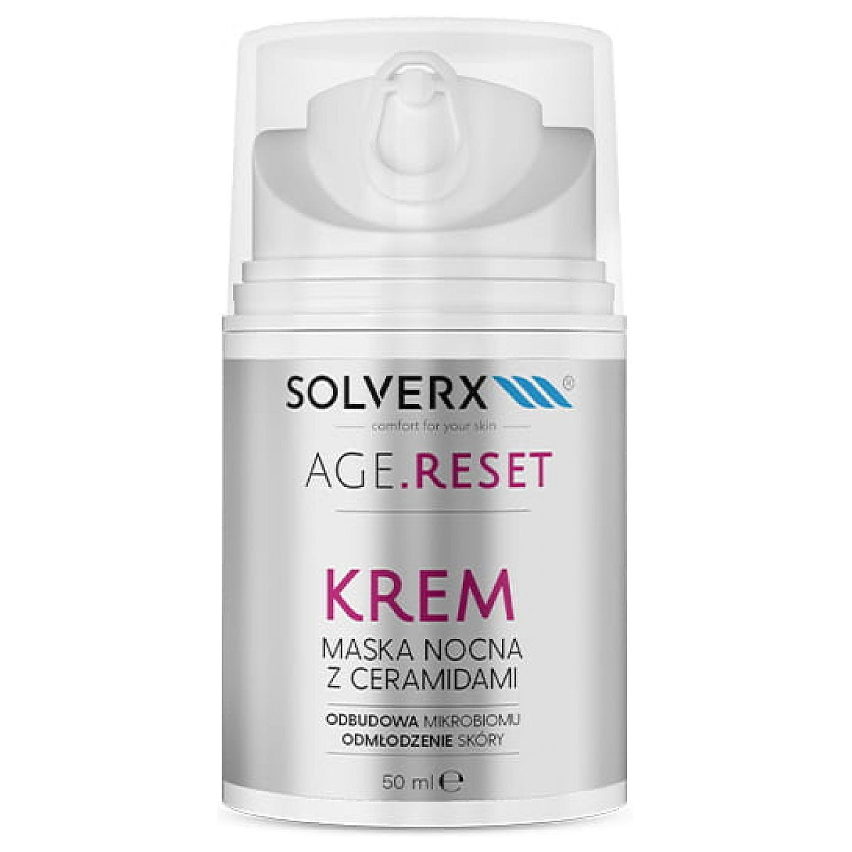 SOLVERX Age Reset Krem -maska naktinė 50 ml