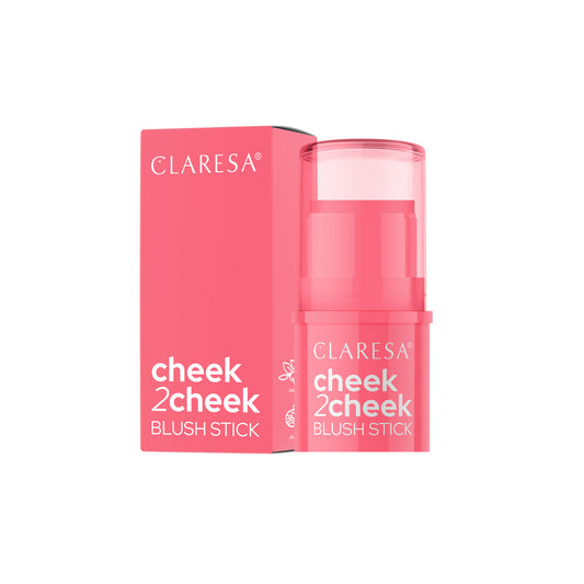 CLARESA Cheek 2 Cheek Kreminė skaistalų pieštuko forma nr 02 Neon Coral 5,5 g