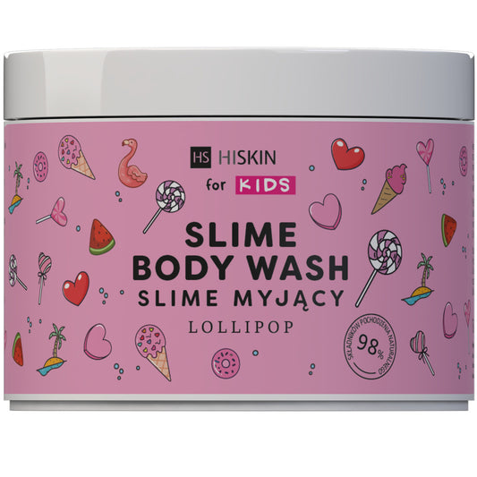 HISKIN vaikams Slime kūno prausiklis Lollipop 150 ml