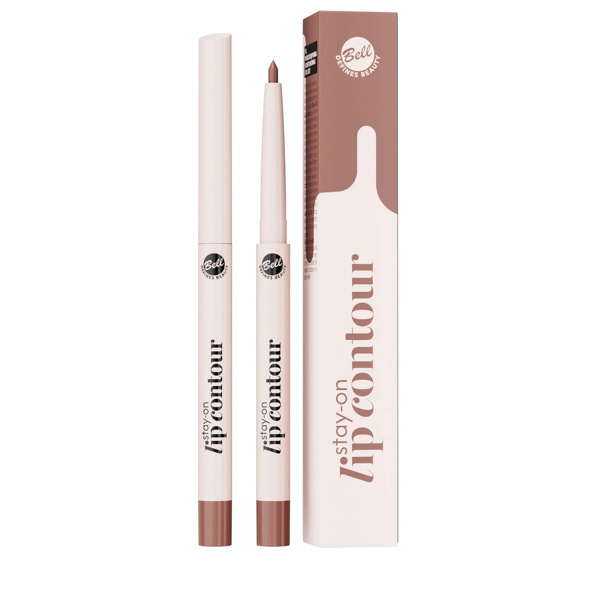BELL Stay-On Lip Contour Konturówka lūpoms 03 Toffee Brown 0.26 g