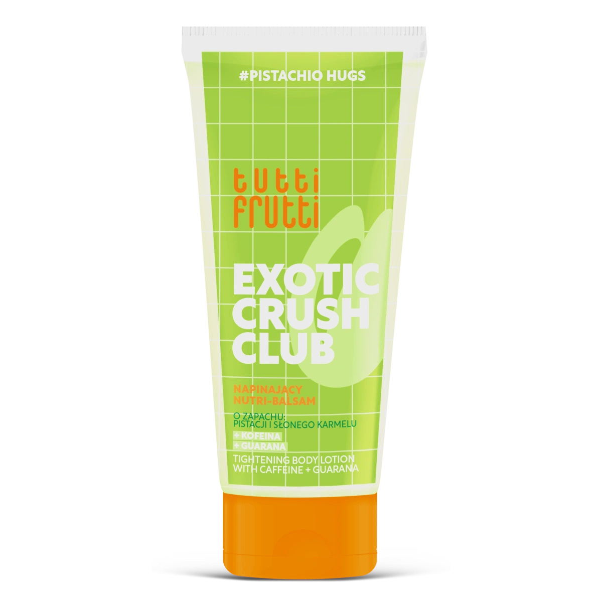 TUTTI FRUTTI Exotic Crush Club Stangrinantis maitinamasis balzamas Pistacija ir Sūrus karamelė 200 ml