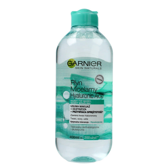GARNIER Skin Naturals Hialurono Aloja Micelinis skystis makiažo valymui 400ml