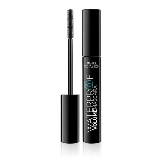 PASTEL Profashion Vandeniui Atspari Blakstienų Tušas Volume - juodas 12ml