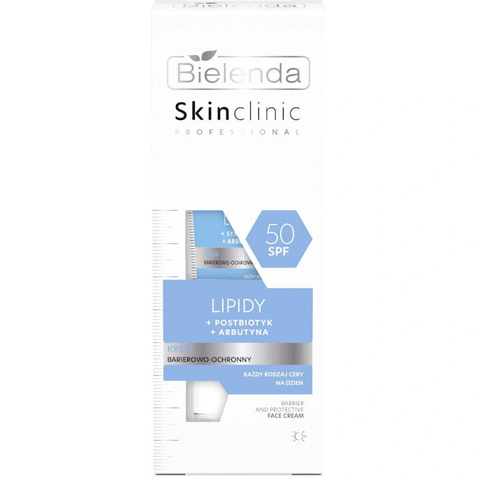 BIELENDA Professional Skin Clinic Lipidai Barjerinis - apsauginis kremas su SPF 50 40 ml