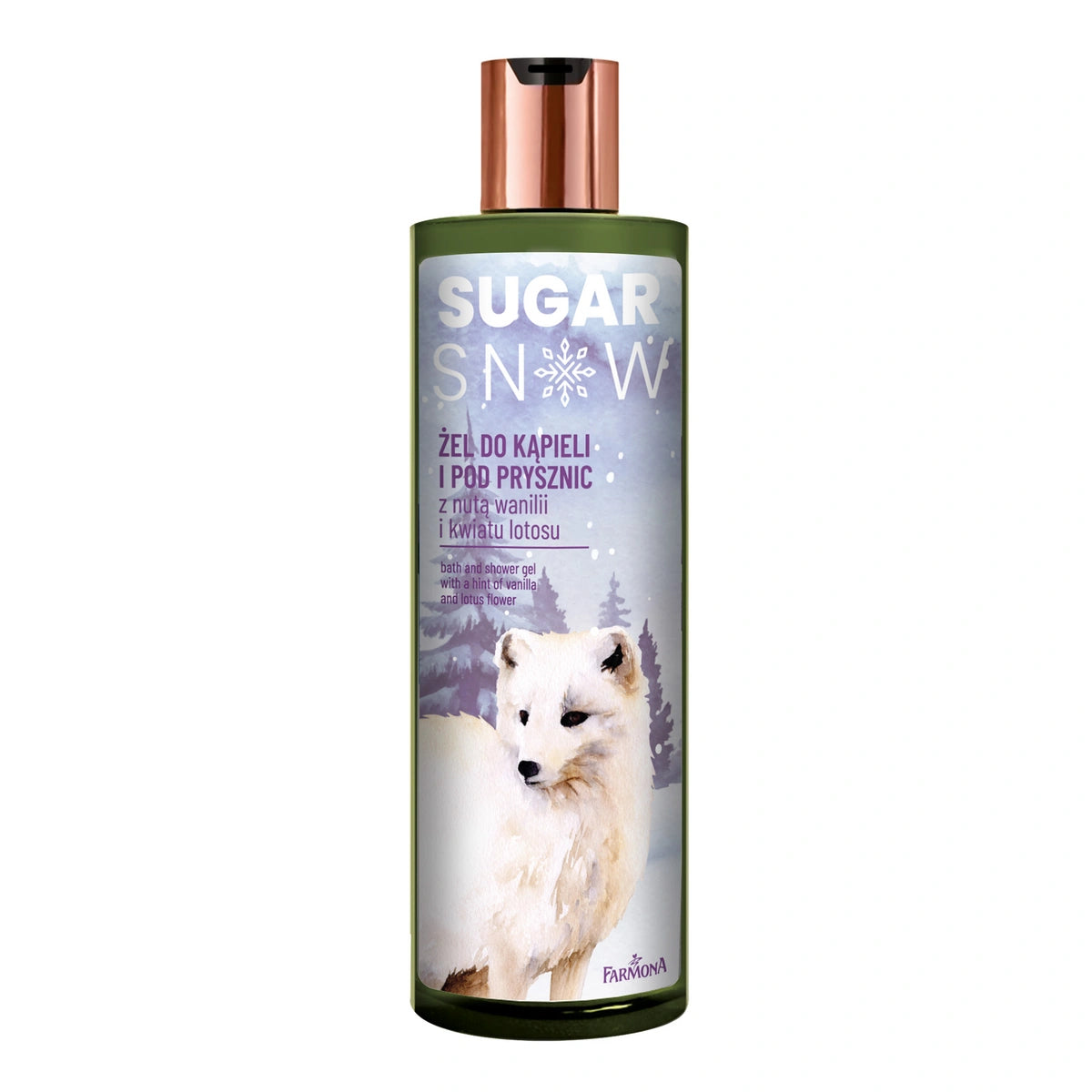 FARMONA Sugar Snow Dušo gelis su vanilės ir lotoso gėlių nata 400 ml