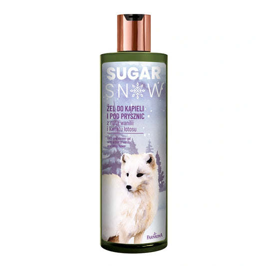 FARMONA Sugar Snow Dušo gelis su vanilės ir lotoso gėlių nata 400 ml