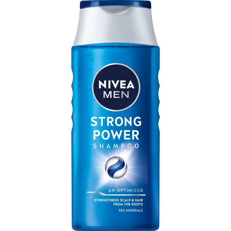 NIVEA Men Strong Power Šampūnas vyrams 250 ml