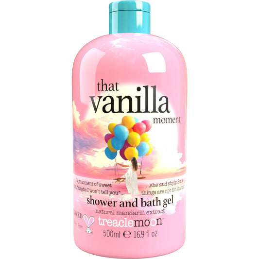 TREACLEMOON Dušo gelis ir vonios skystis That Vanilla Moment 500 ml