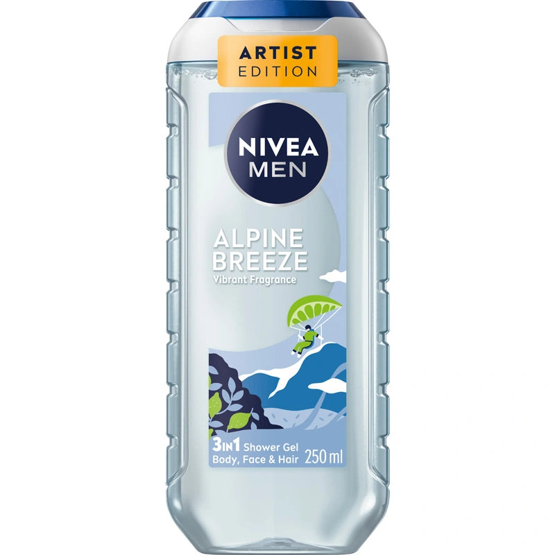 NIVEA MEN Dušo gelis Alpine Breeze 3w1 250 ml
