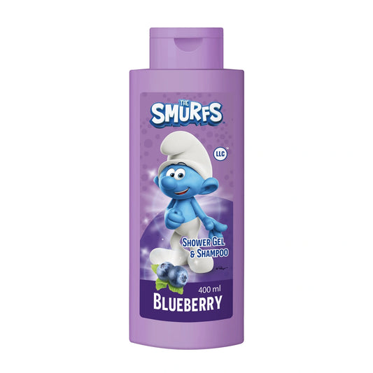 LL The Smurfs Želė po dušu ir Šampūnas Mėlynė 400 ml