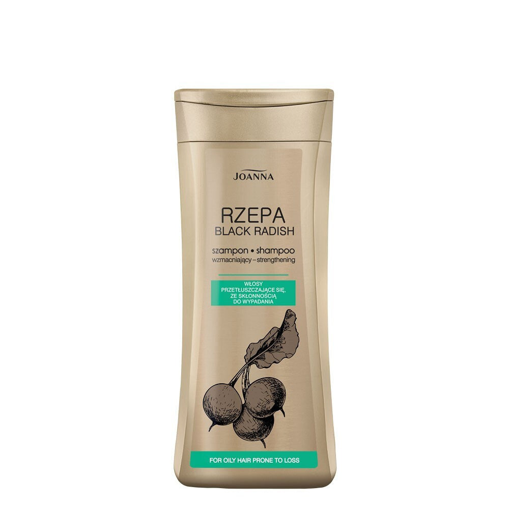 JOANNA Rzepa Stiprinantis šampūnas riebiems plaukams, 200 ml