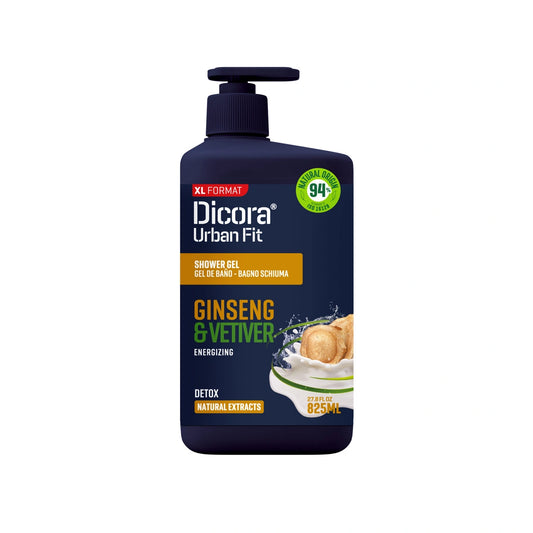 DICORA Dušo gelis Vetiveris ir ženšenis 825 ml
