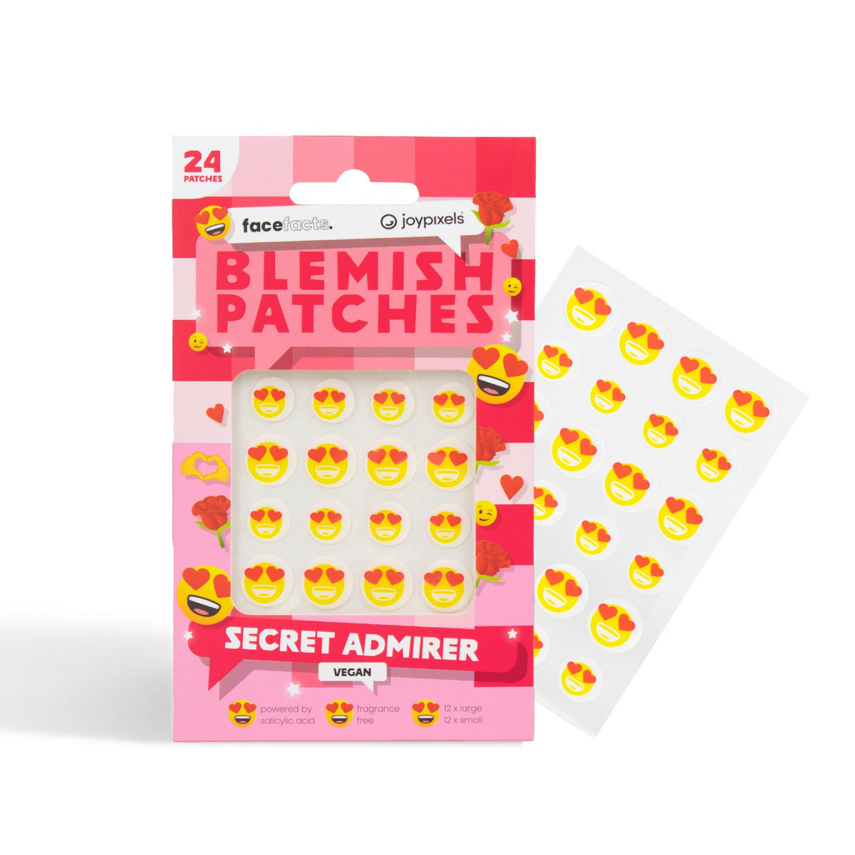 FACE FACTS Blemish Patches Joy Pixels pleistrai spuogams - Secret Admirer 1op.-24vnt