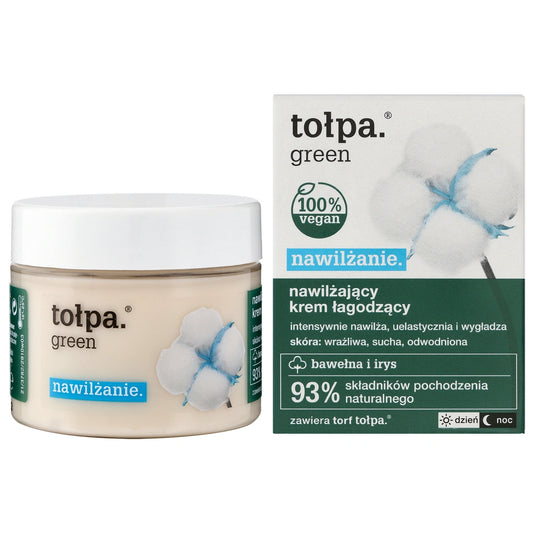 TOŁPA Green Drėkinamasis raminantis kremas 50 ml
