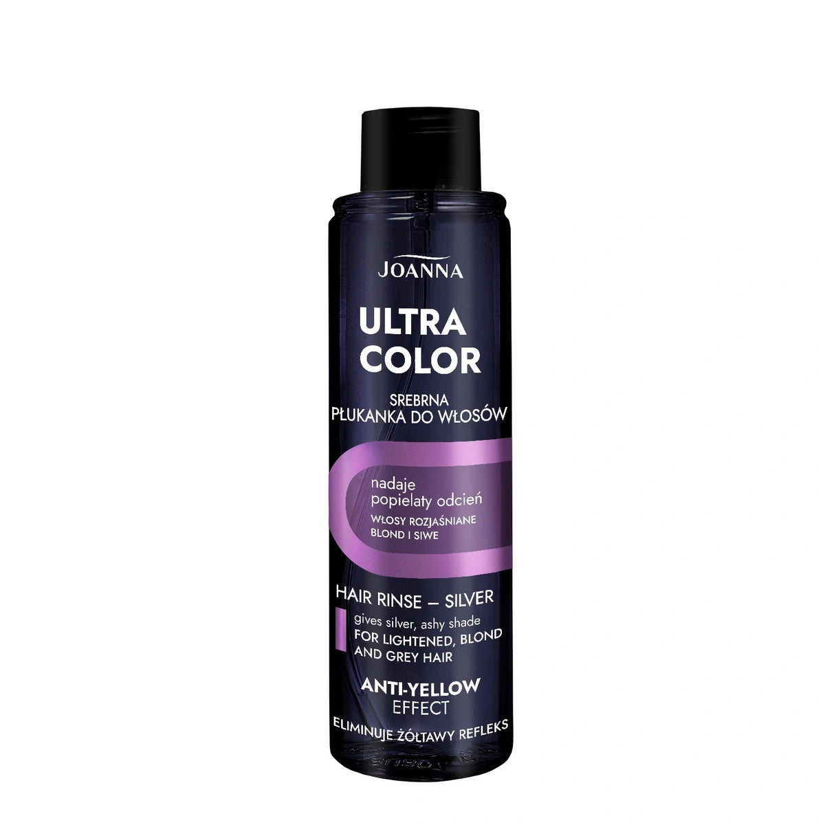 JOANNA Ultra Color Sidabrinė plaukų skalavimo priemonė 150 ml