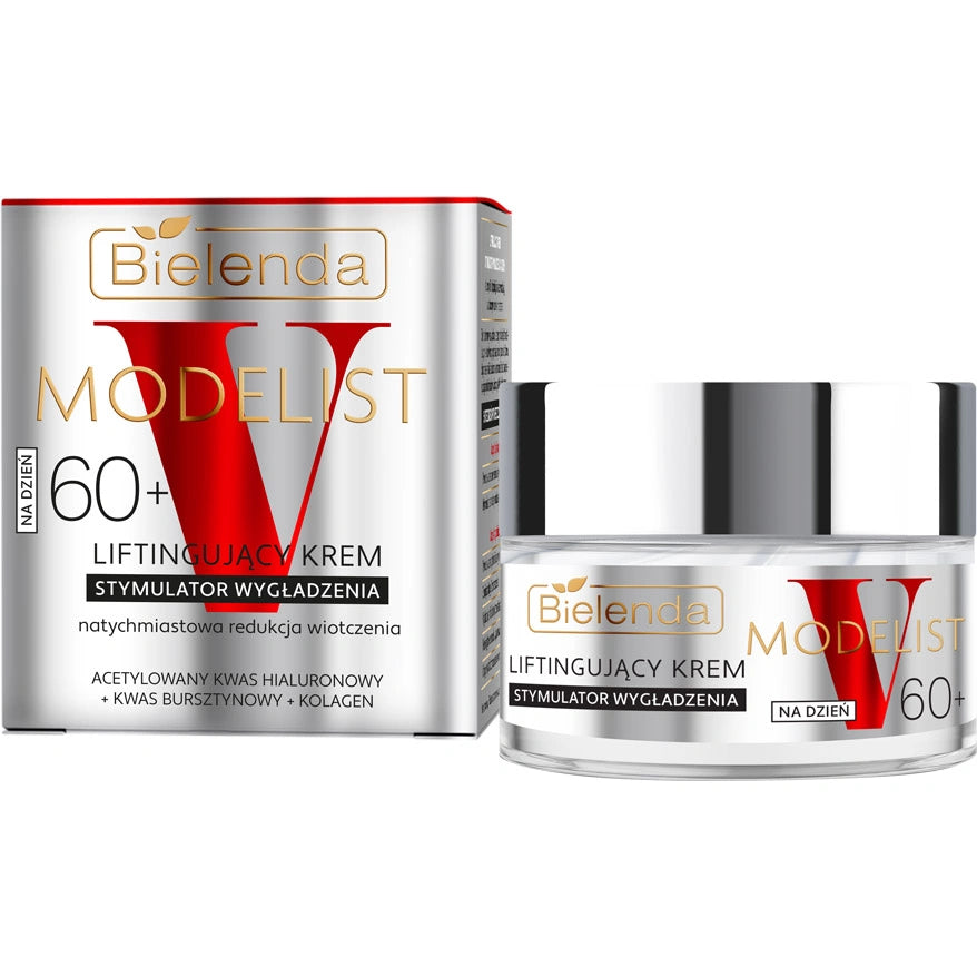BIELENDA V-MODELIST Liftinguojantis kremas - stangrinantis 60+ dienai 50 ml