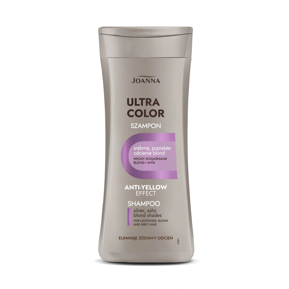 JOANNA Ultra Color Šampūnas - sidabriniai atspalviai šviesiems plaukams 200 ml