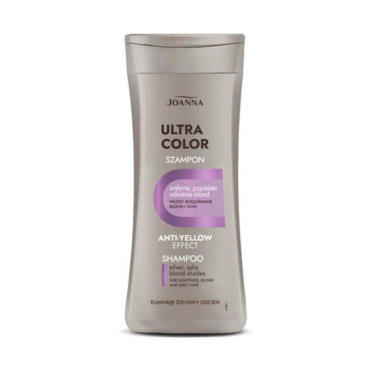 JOANNA Ultra Color Šampūnas - sidabriniai atspalviai šviesiems plaukams 200 ml