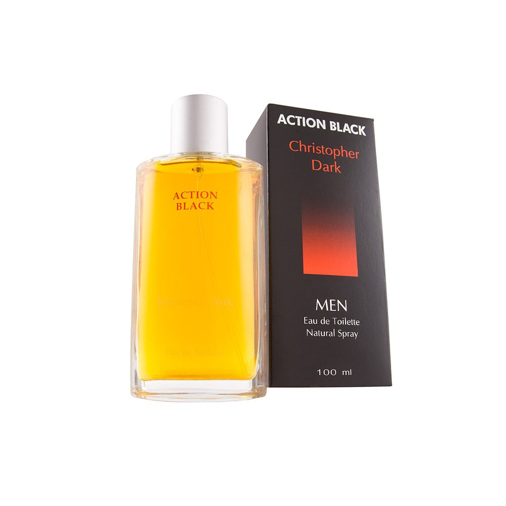 Christopher Dark Men Action Black Tualetinis vanduo 100ml