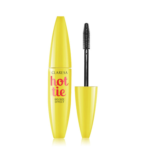 CLARESA Hottie Blakstienų tušas ilgintojas ir storintojas nr 01 Deep black 12 ml
