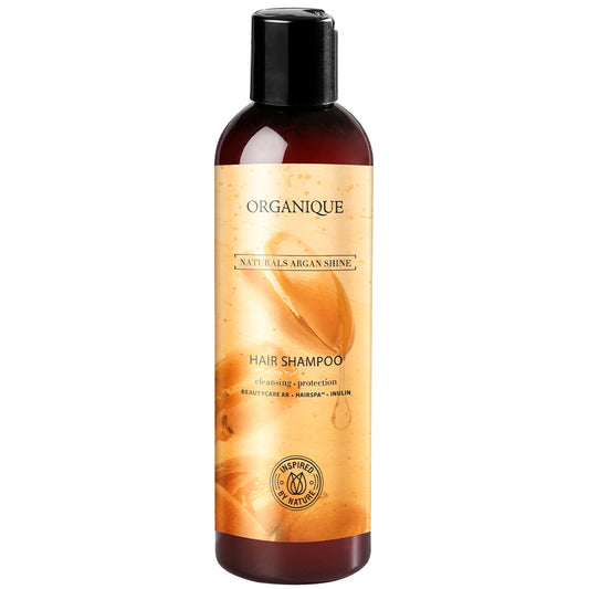 ORGANIQUE Argan Shine Šampūnas sausiems ir nuobodiems plaukams 250 ml