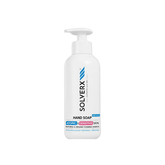 SOLVERX Atopiška ir jautri oda skystas muilas Deep Ocean 250ml