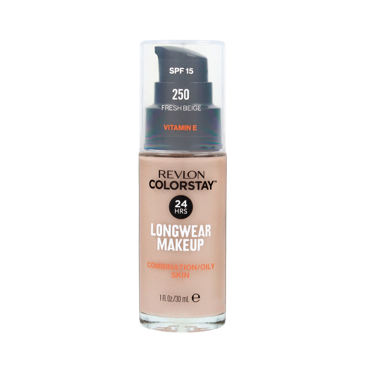 REVLON Colorstay 24H Kremas maskuojantis-matinantis nr. 250 Fresh Beige - mišriai ir riebiai odai 30 ml