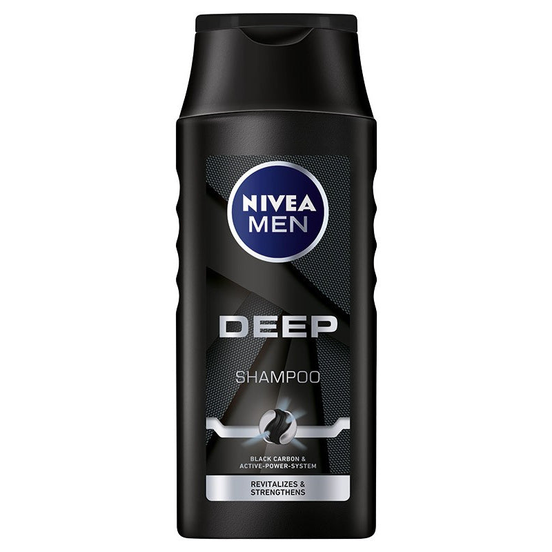 NIVEA MEN Revitalizuojantis šampūnas plaukams Deep 400 ml