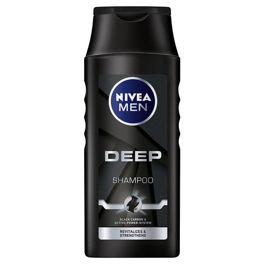 NIVEA MEN Revitalizuojantis šampūnas plaukams Deep 400 ml